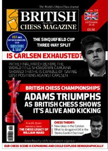 British Chess Magazine – September 2018