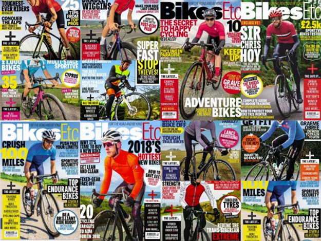 Bikes Etc - Full Year Issues Collection 2018