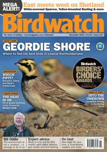 Birdwatch UK – November 2018
