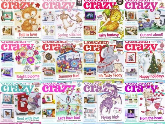 Cross Stitch Crazy - Full Year Issues Collection 2018