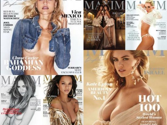 Maxim USA - Full Year Issues Collection 2018