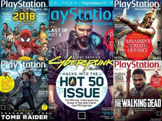 PlayStation Official Magazine UK - Full Year Issues Collection 2018