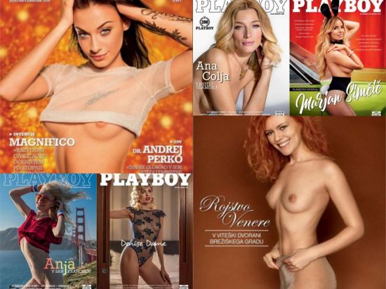 Playboy Slovenia - Full Year Issues Collection 2018