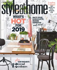 Style at Home Canada - January 2019