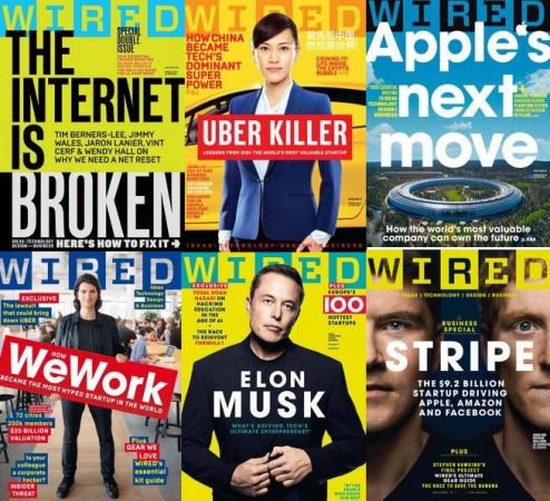 Wired UK - Full Year 2018 Collection