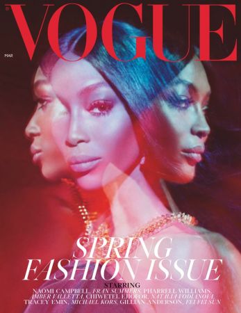 download British Vogue magazine March 2019 issue