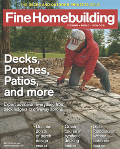 Fine Homebuilding - May 2019