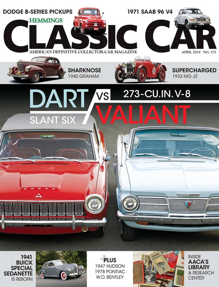 Hemmings Classic Car – April 2019