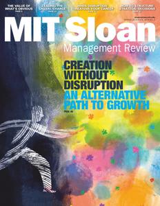 MIT Sloan Management Review – April 2019