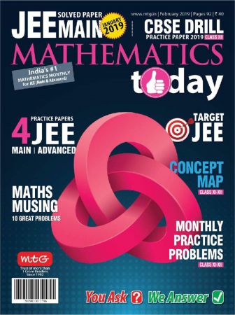 Mathematics Today – February 2019