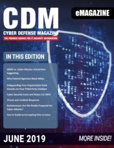 Cyber Defense Magazine – June 2019