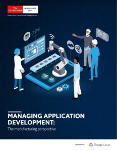 The Economist (Intelligence Unit) – Managing Application Development- The manufacturing perspecti…