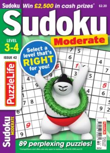PuzzleLife Sudoku Moderate – September 2019