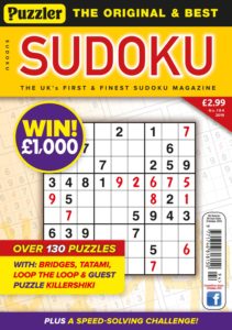 Puzzler Sudoku – September 2019