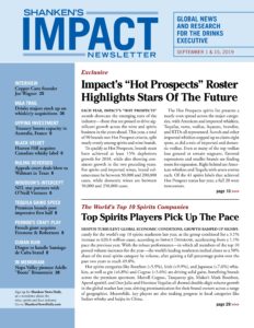 Shankens Impact Newsletter – September 01, 2019