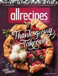 Allrecipes – October-November 2019
