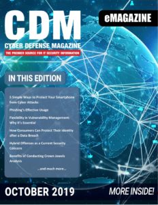Cyber Defense Magazine – October 2019