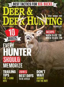 Deer & Deer Hunting – November 2019