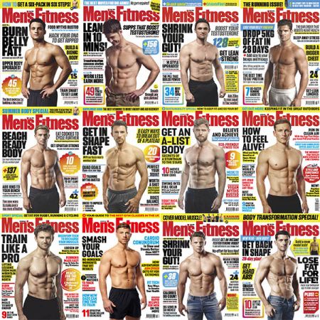 Men's Fitness UK - Full Year 2019 Collection Issues