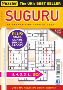 Puzzler Suguru – October 2019