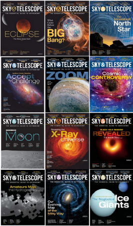 Sky & Telescope - Full Year 2019 Collection Issues