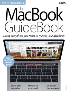 BDMs macOS User Guides – MacBook GuideBook 2019