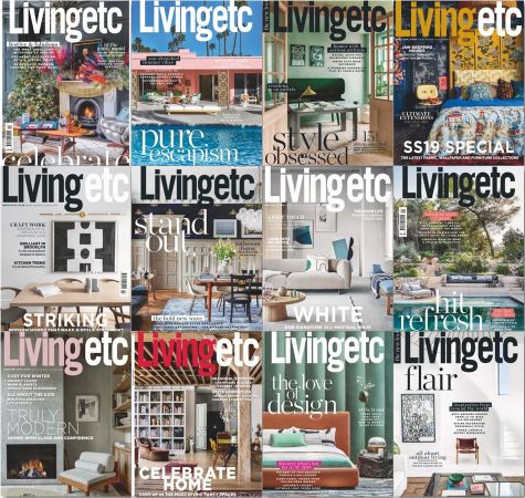 Living Etc UK – 2019 Full Year Issues Collection