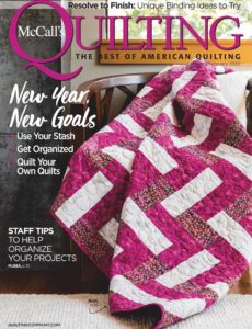 McCall’s Quilting – January-February 2020