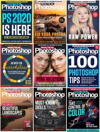 Practical Photoshop – 2019 Full Year Issues Collection
