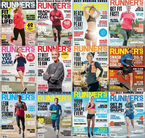 Runner's World UK - Full Year 2019 Collection Issues