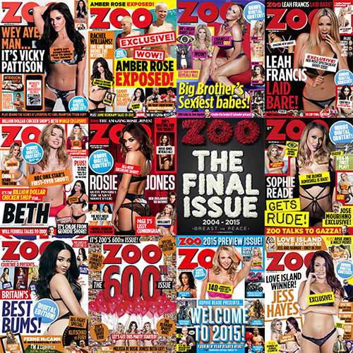 ZOO Magazine UK - Full Year 2015 Collection Issue