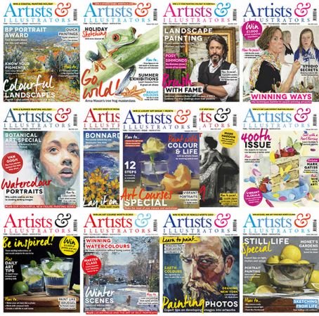 Artists & Illustrators – 2019 Full Year Issues Collection