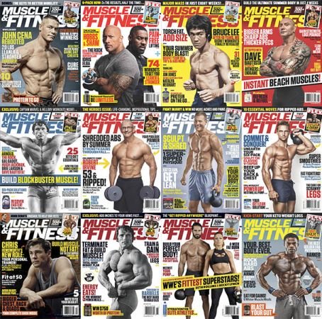 Muscle & Fitness USA - 2019 Full Year Issues Collection