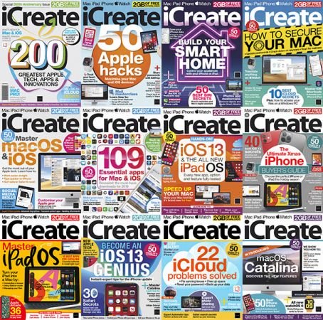 iCreate UK – 2019 Full Year Issues Collection