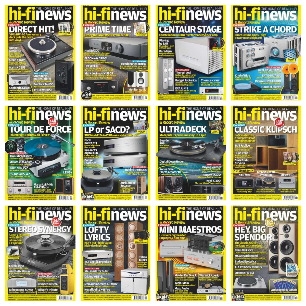 Hi-Fi News – 2019 Full Year Issues Collection
