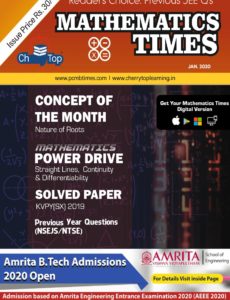 Mathematics Times – January 2020