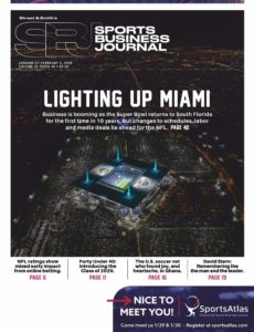 SportsBusiness Journal – 27 January 2020