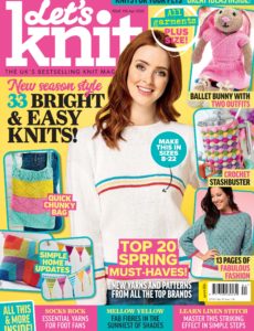 Let’s Knit – Issue 156 – April 2020