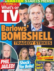 What’s on TV – 04 April 2020