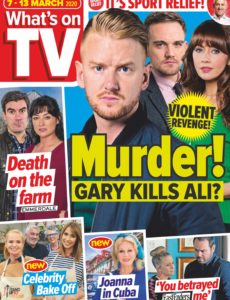 What’s on TV – 07 March 2020