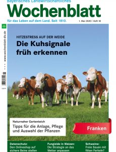 Bayerisches Landwirtschaftliches Wochenblatt Franken – 29  April 2020