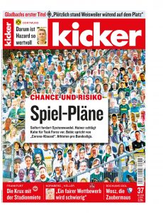 Kicker – 30  April 2020