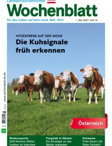 Bayerisches Landwirtschaftliches Wochenblatt Oesterreich – 29  April 2020