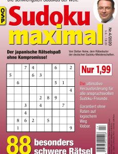 Sudoku Maximal – Nr 4 2020