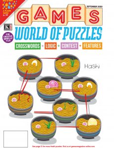 Games World of Puzzles – September 2020