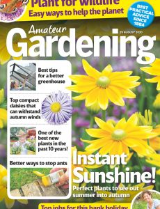 Amateur Gardening – 29 August 2020