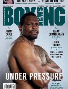 Boxing News – August 20 2020