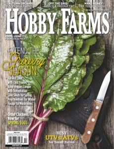 Hobby Farms – September-October 2020