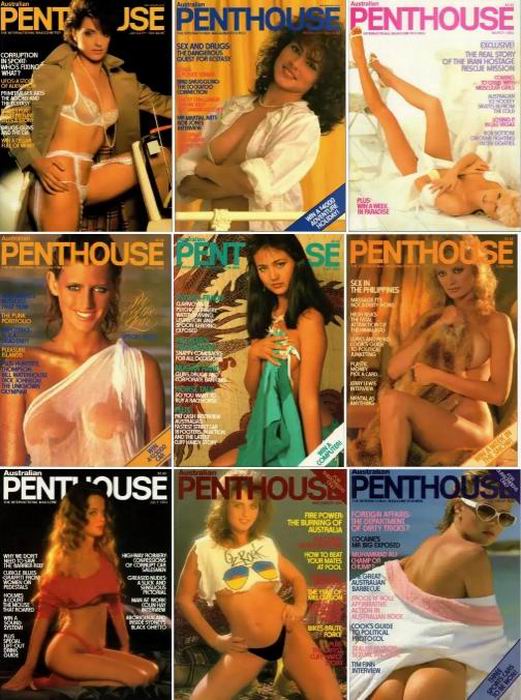 Australian Penthouse - 1984 Full Year Issues Collection
