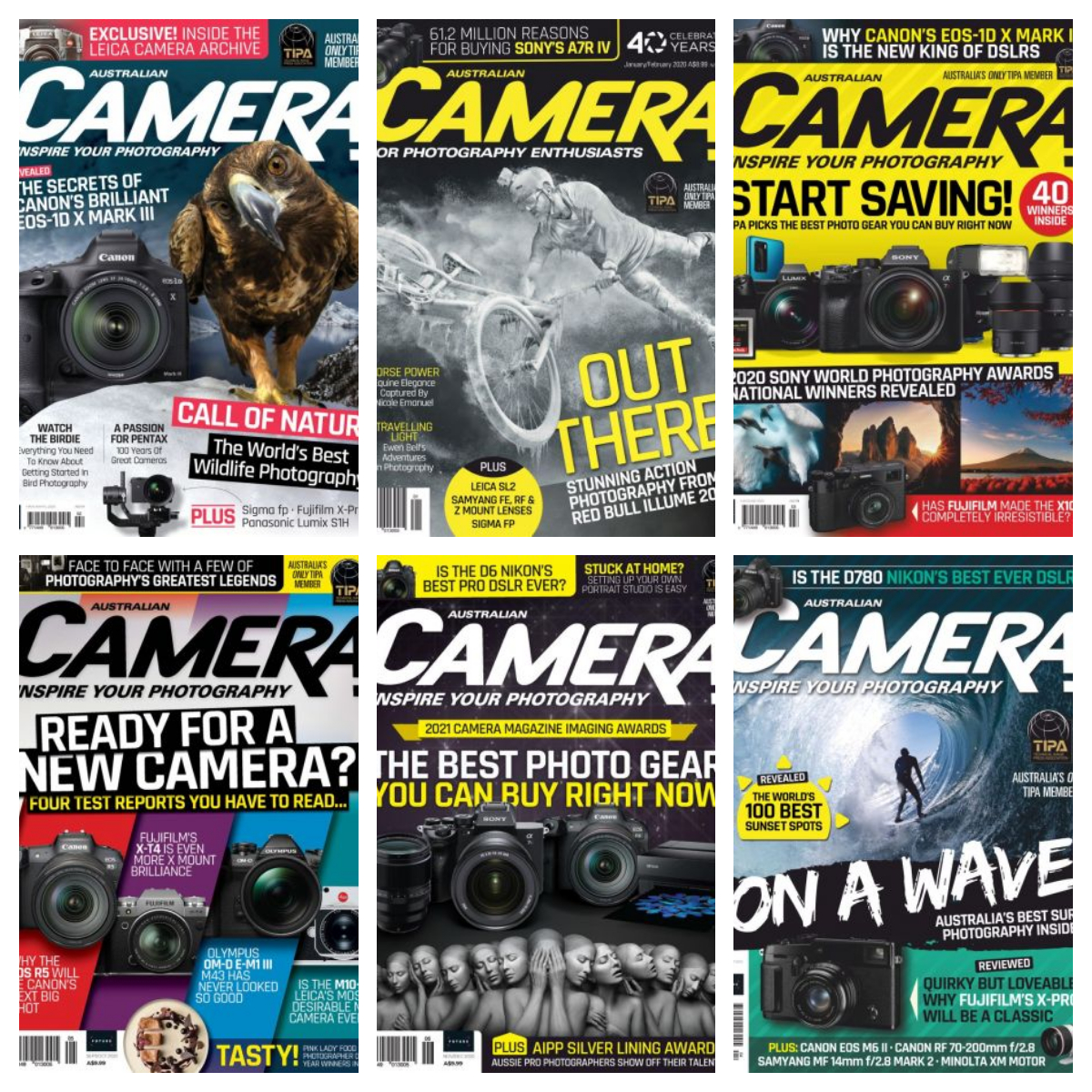 Australian Camera – Full Year 2020 Collection